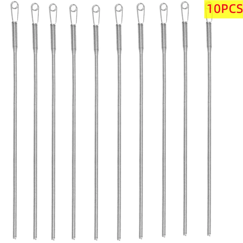 Rope Threading Tools, 3/5/10Pcs Bendable Spring Drawstring Threader