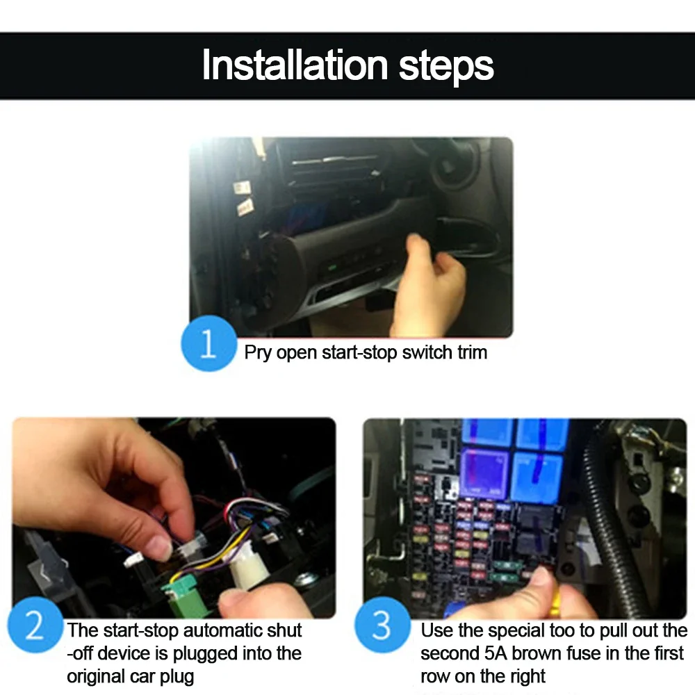 Automatic Start Stop disabled Switch Engine Off Canceller Eliminator for Nissan Qashqai J11 x-trail t32 rogue Teana 2019 parts