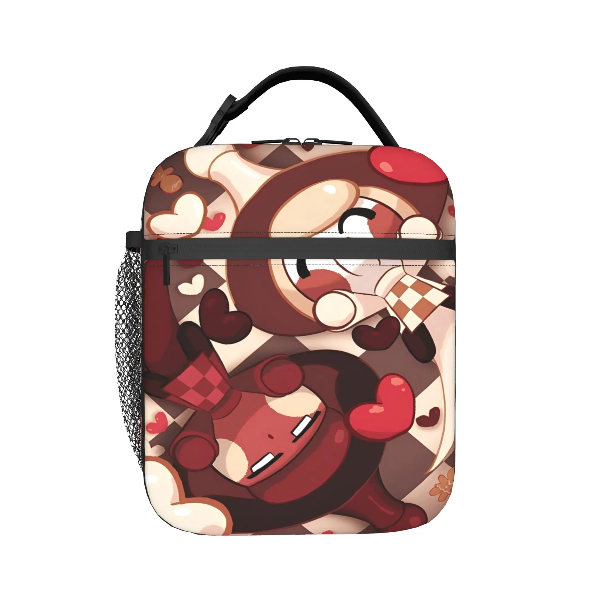 Cookie Run Kingdom Lunch Bag  Funny Lunch Box For Child  Travel Cooler Bag Oxford Tote Food Bags