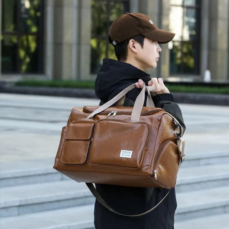 Short-distance travel bag can be set up luggage luggage luggage plus travel portable storage bag