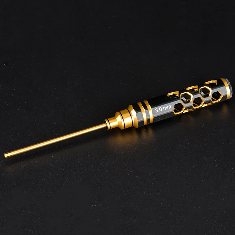 AMO RC Remote Control Model Car Repair Tool Hollow Metal Hexagon Screwdriver 1.5/2.0/2.5/3.0 #YE-D009