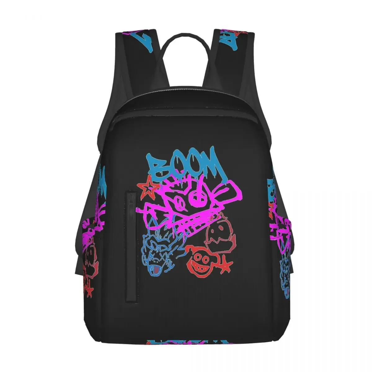 Monkey Arcane Backpack Large Capacity Boys Girls BookBag School Bag Shoulder Bags for Men Women