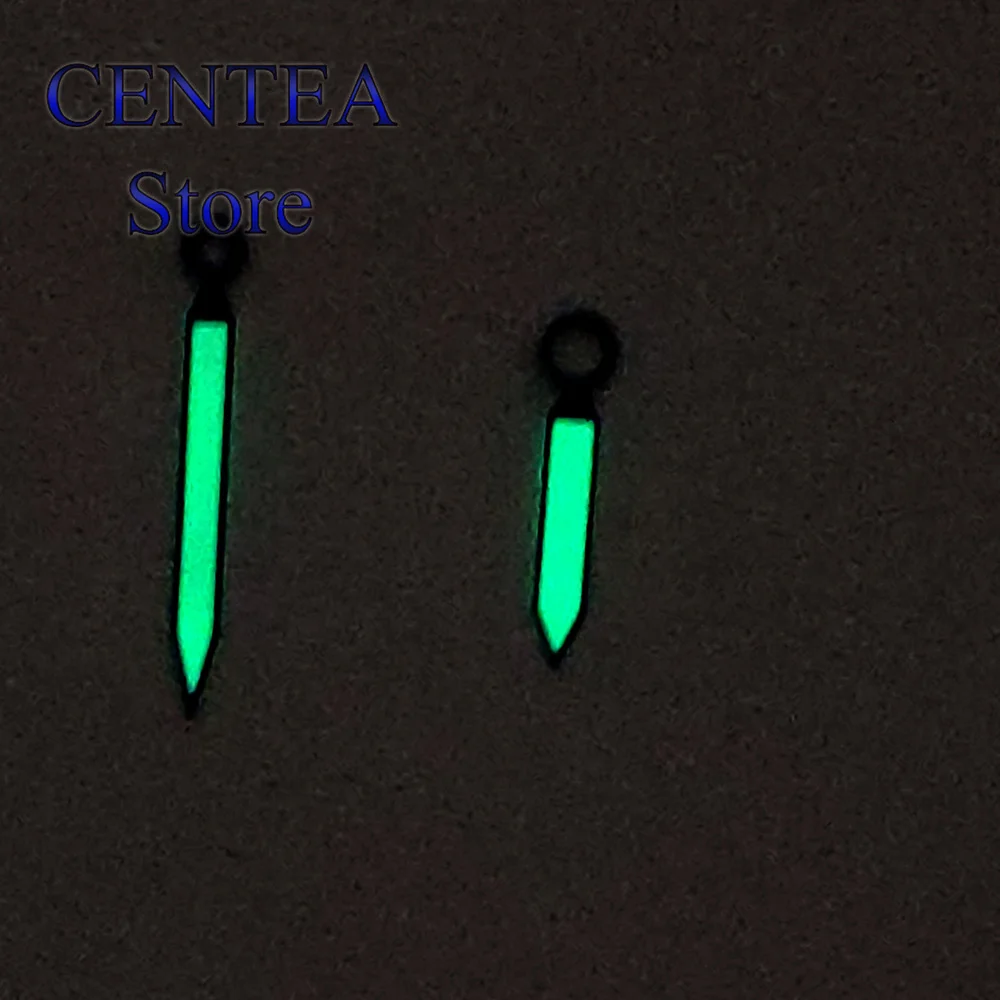 RICHUS 그린 야광 블루 시계 핸드 핏, ETA 6497 6498 갈매기 ST36 무브먼트