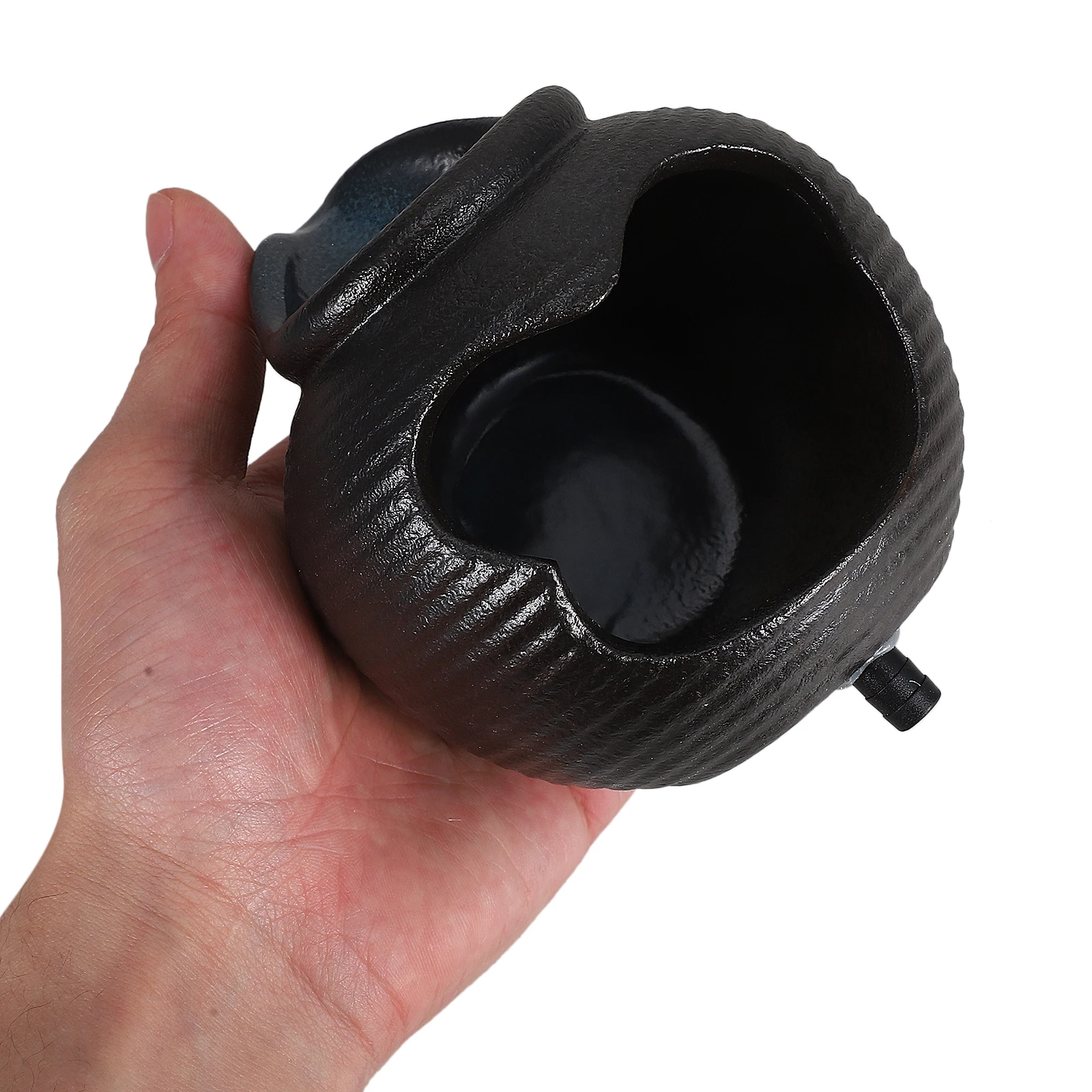 Decorative Waterfall Jar Circulating Water Flow Function Desktop Fountain for Fish Tank Accessories Small Aquarium Decor Garden
