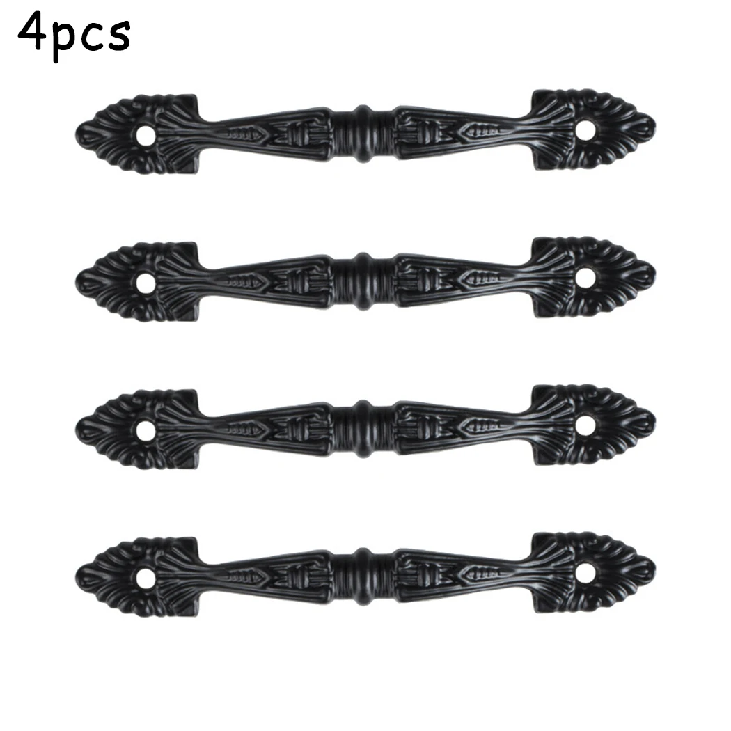 خزانة مقبض سحب الأجهزة العتيقة حمام أسود خزانة باب درج بوابة المطبخ سقيفة 140 مللي متر/150 مللي متر جودة عالية