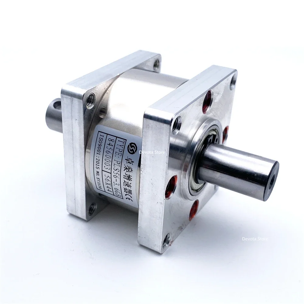 56MM Planetary Accelerator Gearbox Square Input 15MM Shaft Diameter Speed Increaser