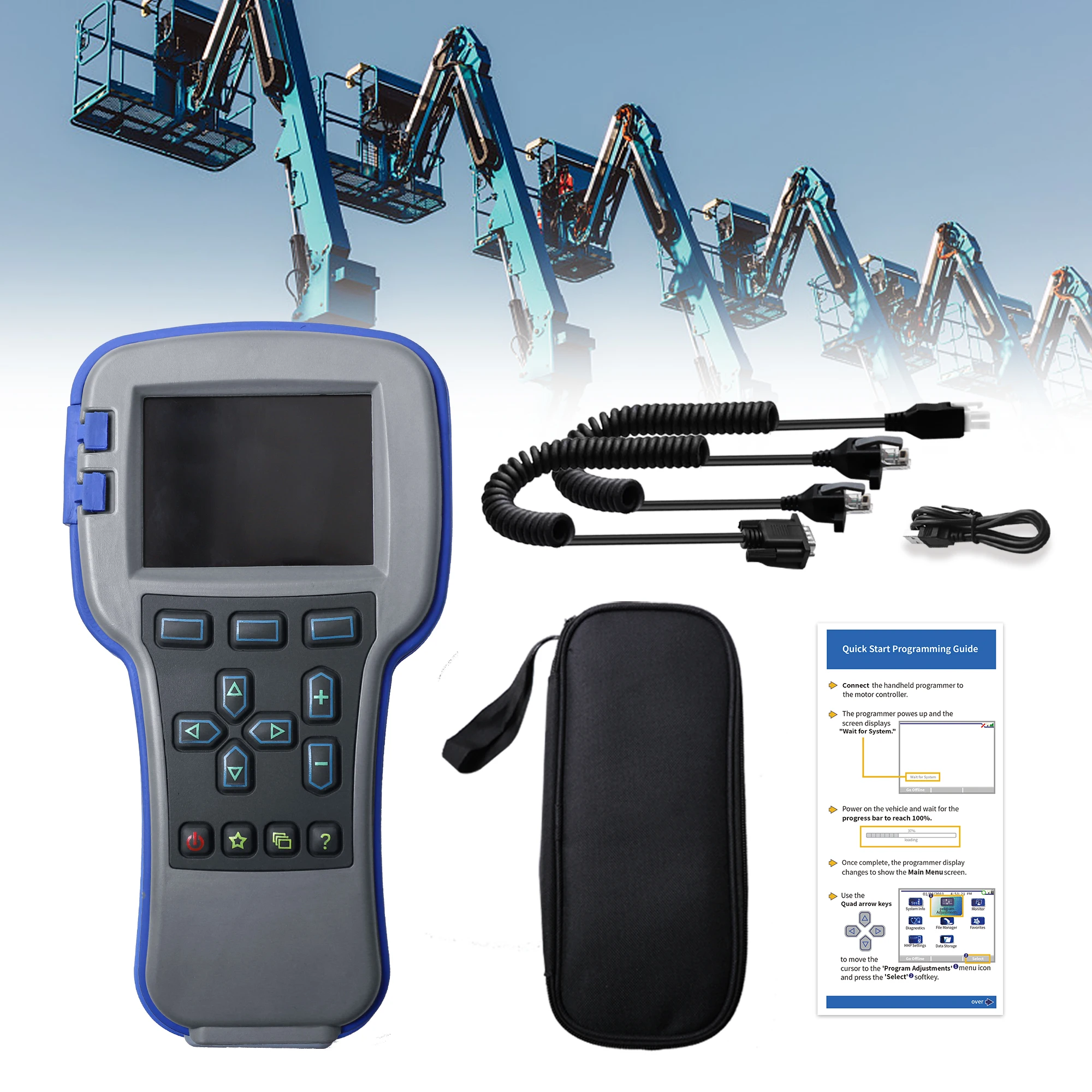 Handheld Programmer 1313-4331 1313-4401 1313-4431 for Curtis Motor Controllers , OEM Dealer Programmer Fit Forklift Golf Cart