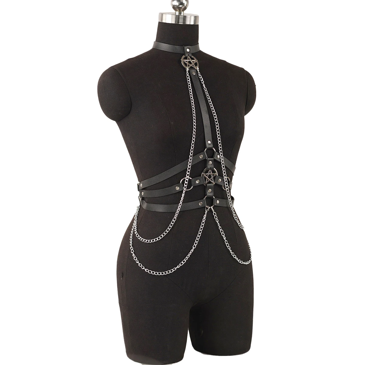 Women Fashion Belt Body Chain Harajuku Chest Harness Suspenders for Women Decorative Corsett Belt Gothic Clothing Accessories