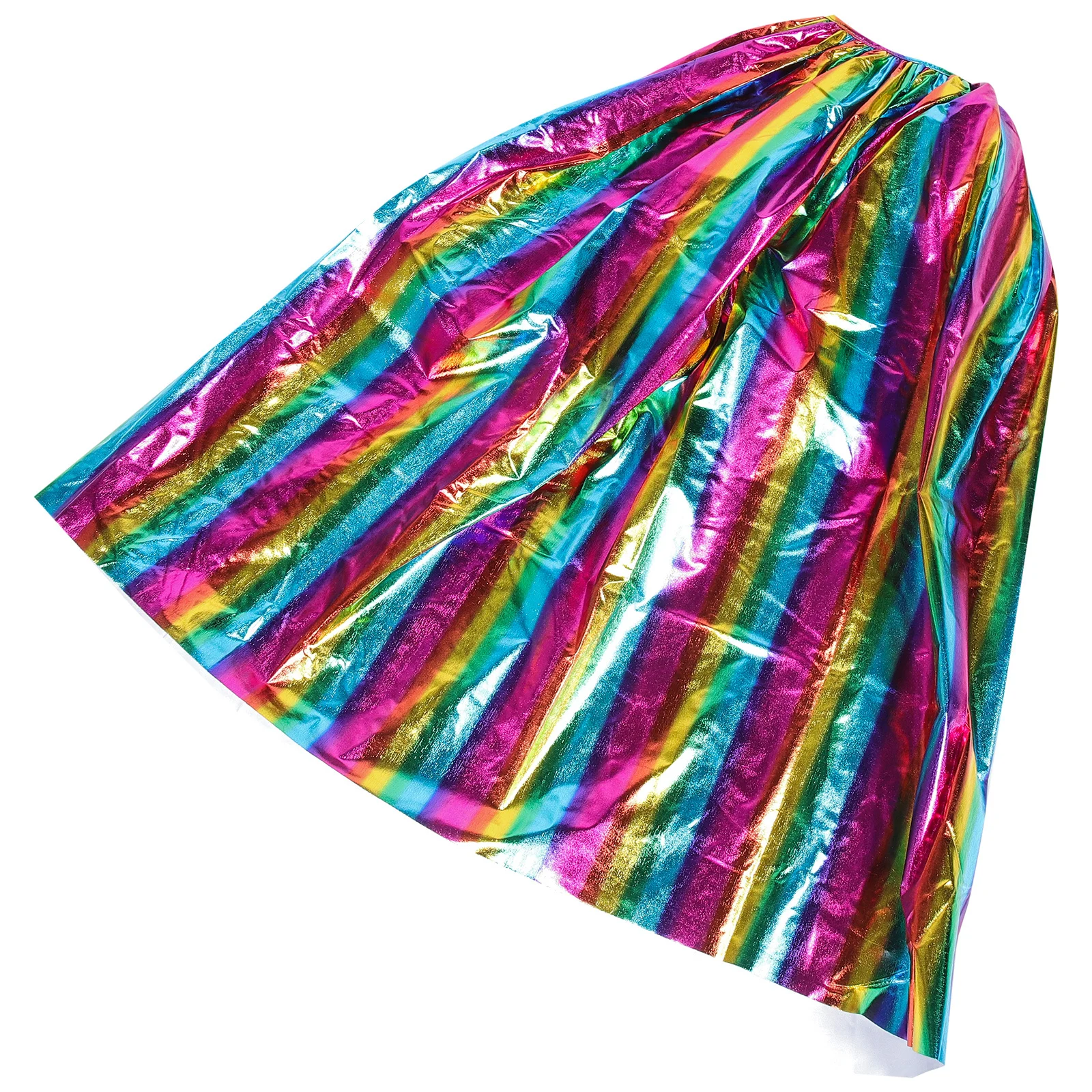 Tęczowy Płaszcz Dziecięcy z Poliestru Kostium na Halloween Cosplay Peleryna Rekwizyt Sceniczny Dziecięcy Tęczowy Płaszcz Kostiumy Karnawałowe