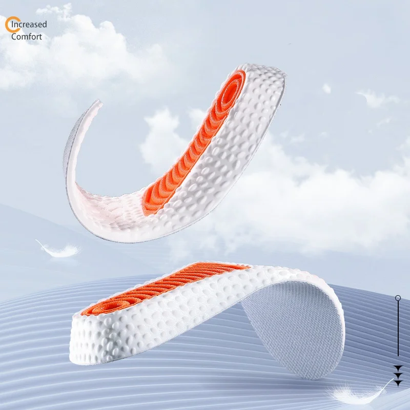 height-increasing Insoles For Men Women shock-absorbing height-increasing Pads Soft Sole Not Collapse sweat-absorbing odor-proof