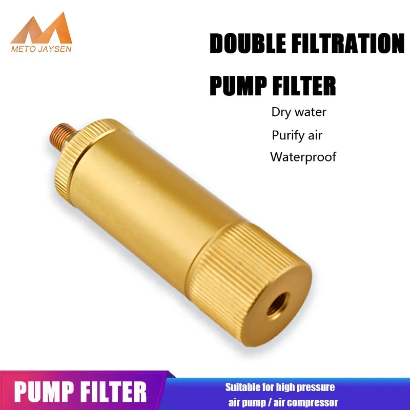 

PCP Hand Air Pump Filter M10x1 Thread with Cotton Elements 300bar 4500psi Water-Oil Separator Filtering Purify Air