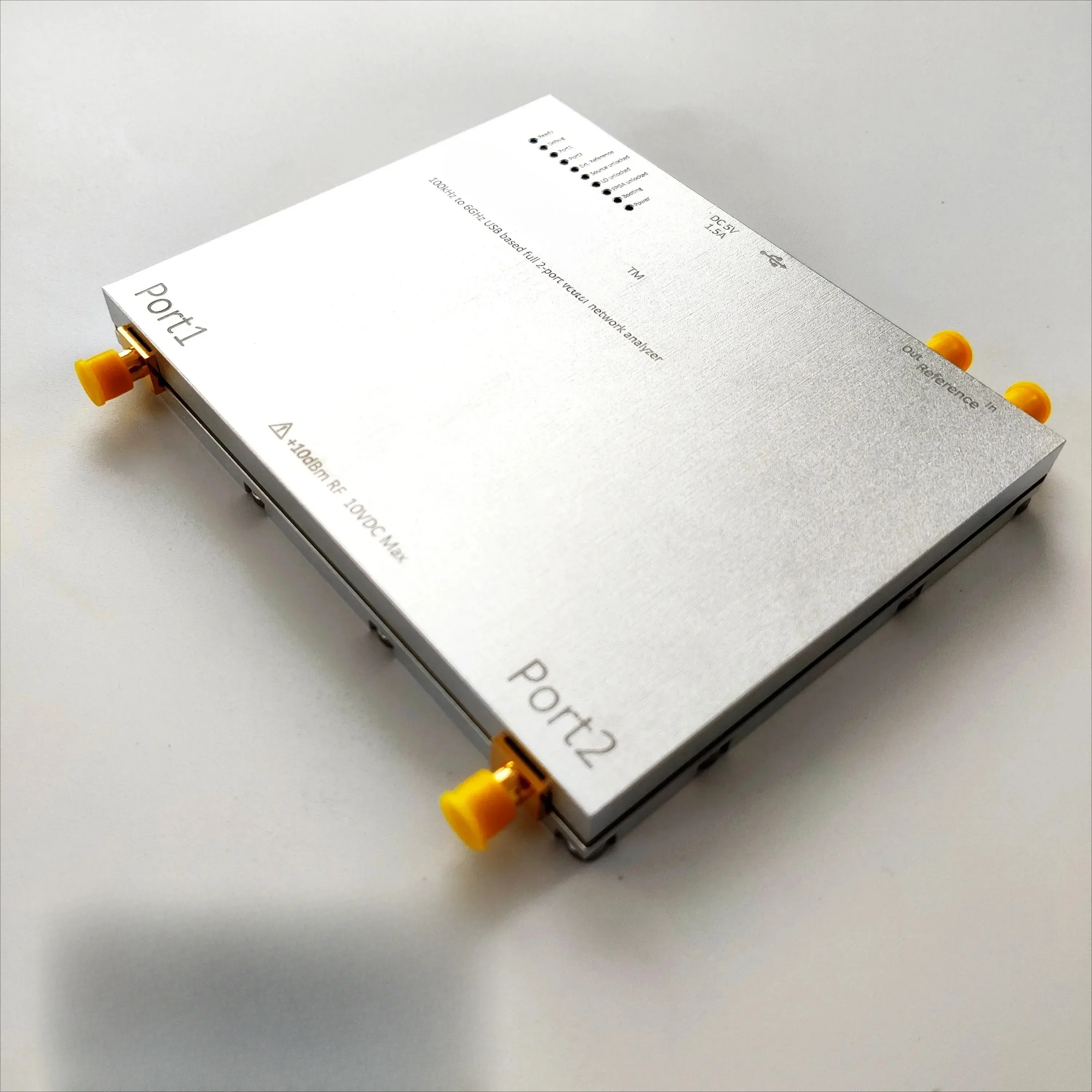 

100kHz-6GHz Vector Network Analyzer Profesional NanoVNA Antenna Analyzer USB Based Full 2-Port with External Reference