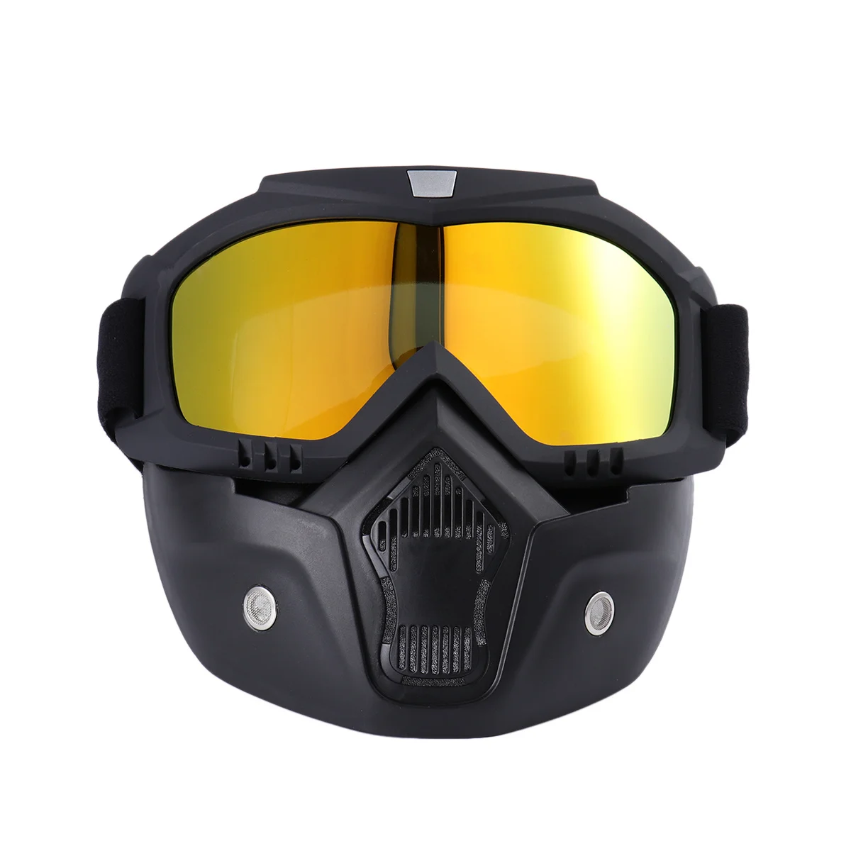 نظارات الرياح للدراجات النارية والتزلج على الجليد على الطرق الوعرة ركوب نظارات مكافحة الضباب تهوية تصميم قناع الوجه نظارات السلامة #2