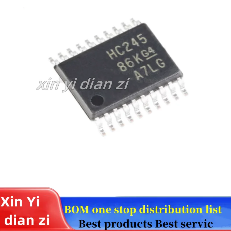 

10pcs/lot SN74HC245PWR SN74HC245 Bus transceiver TSSOP ic chips in stock