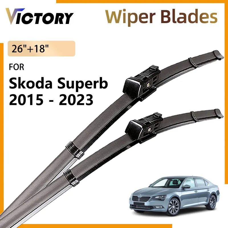 

For Skoda Superb 3 2015 - 2023 Combi B8 3V 2022 2021 2020 2019 2018 2017 2016 Car Front Wiper Blade Windshield Windscreen Brush