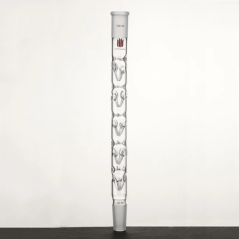 SYNTHWARE Distillation column with vertical thorn, COLUMN, DISTILLING, VIGREUX, Borosilicate glass, C10