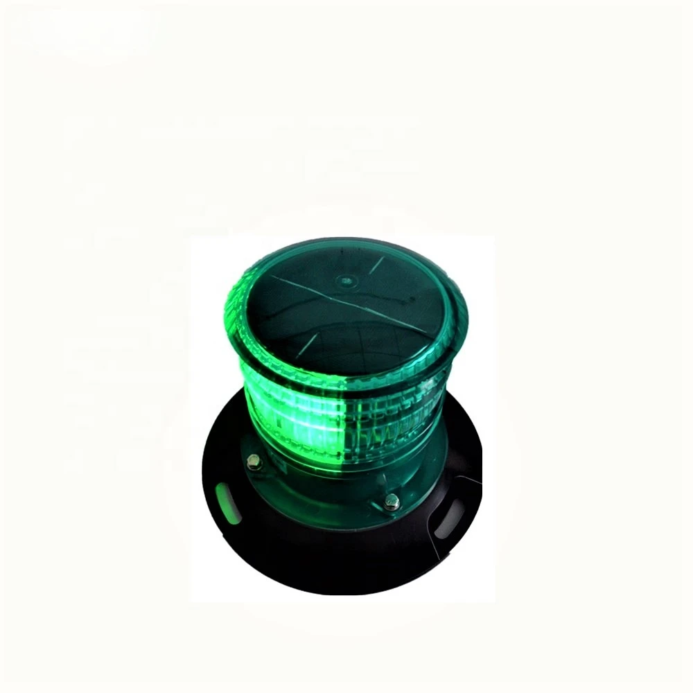 3NM Boat Signal Equipment Solar LED Marine Navigation Lantern for Barge