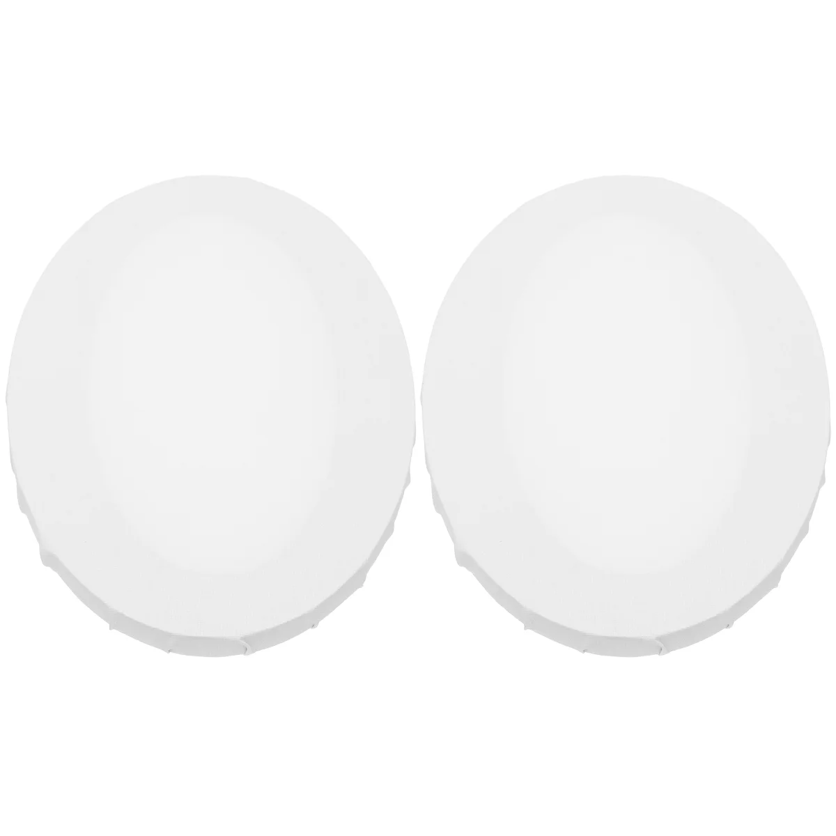 

2 PCS Panel Boards Canvas White Paint Wall Plates Creative Painting Cotton Oil