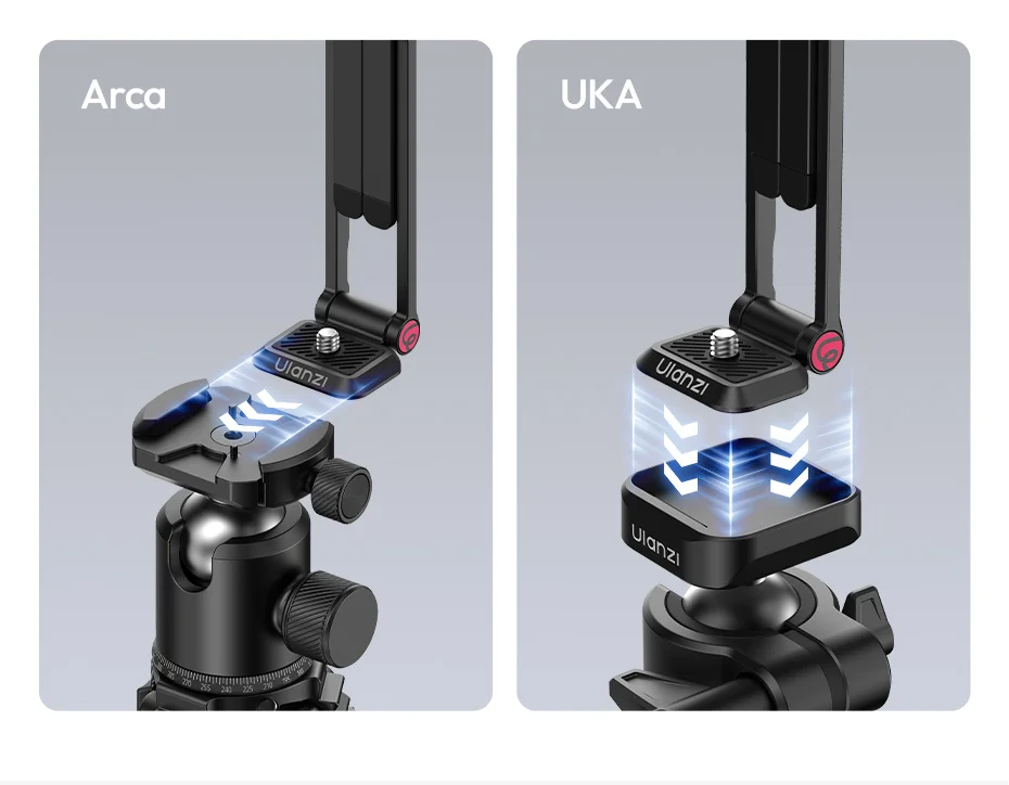 � Ulanzi MA66 Magnetisches Schnellwechsel-Stativ für DJI Pocket 4/4p/3, faltbarer Selfie-Stick-Griff-Stativ mit verstecktem Haken für Reisen – Detail 14