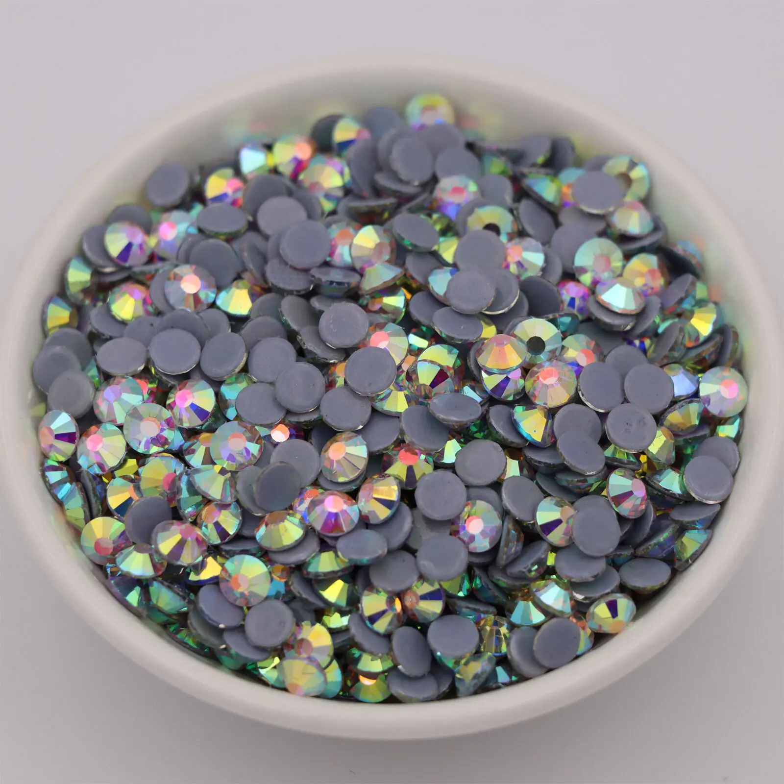 Super Quality DMC Hotfix Rhinestones Iron On Stones Hot Fix Strass Glass Gems Crystal AB DIY For Clothes Shoes