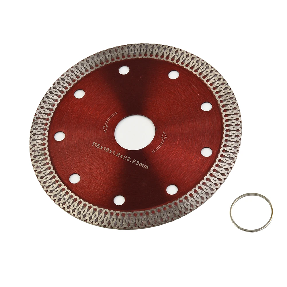 Disc Diamond Saw Blade For Granite Marble Tile Ceramic Brick Cutting 10mm Height 100/115/125mm Dry/wet Cutting