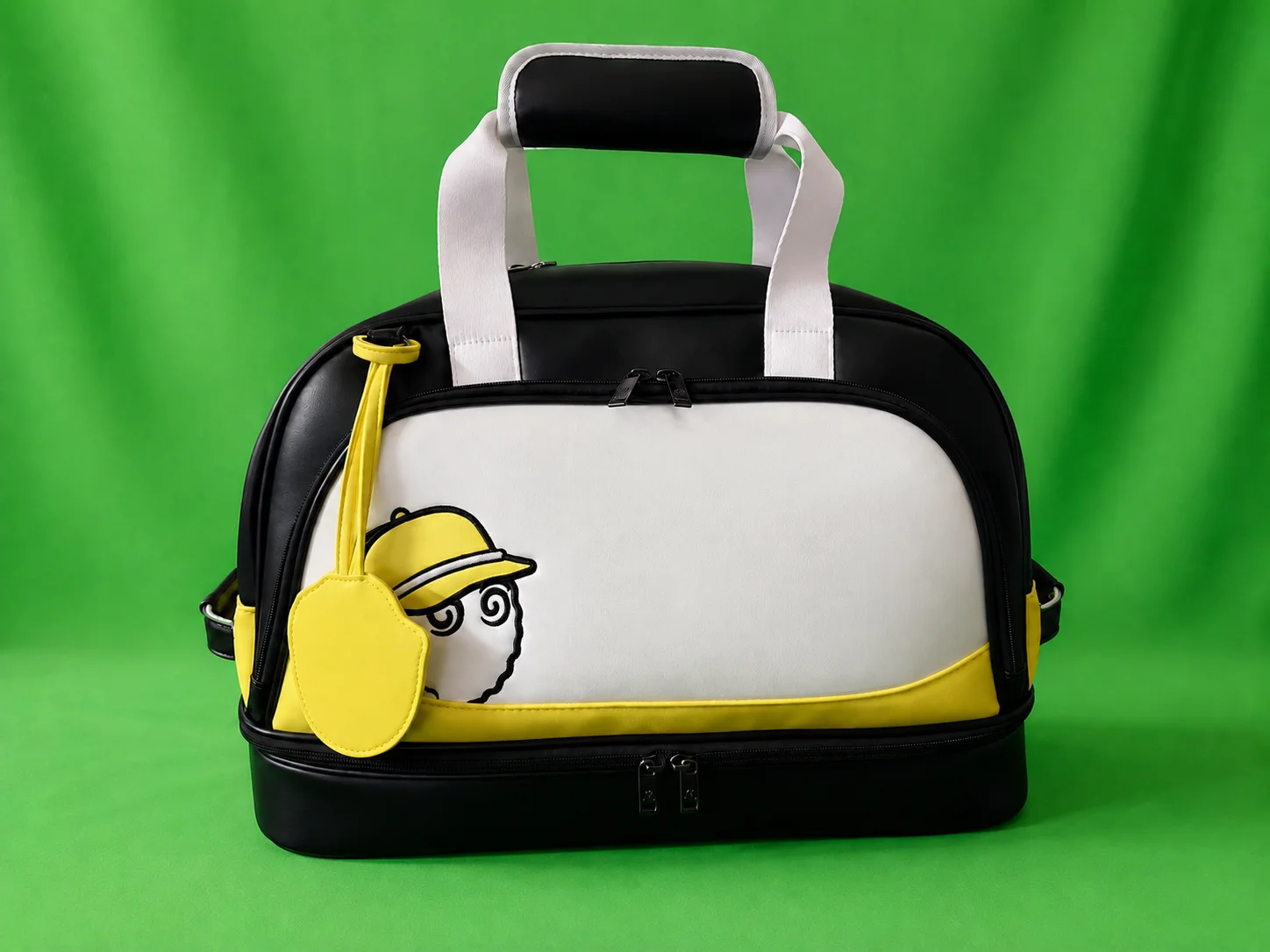 2026 Golf Clothes Bag Portable Travel Handbag Men Women Duffel Bag with Separate Shoe Compartment view 5