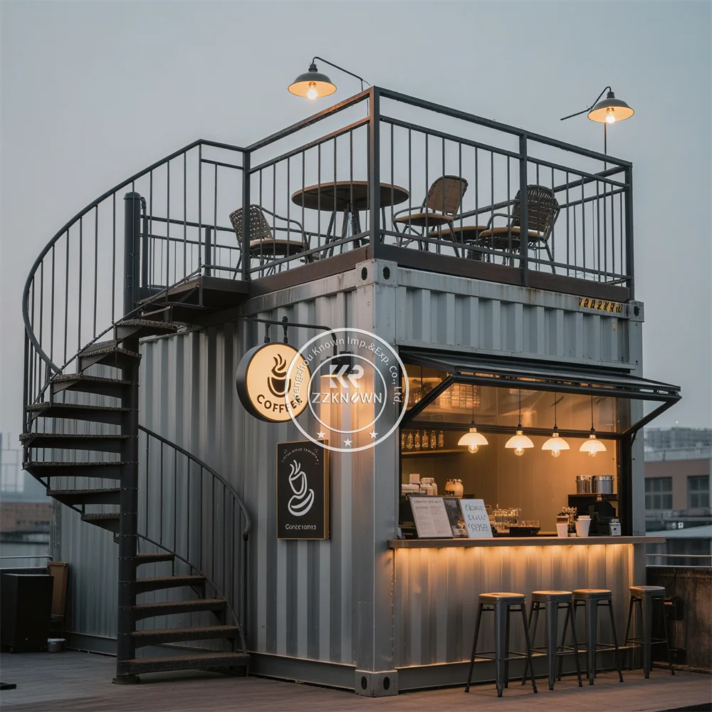 

Customized Restaurants Container Portable House Special Shipping Container Home Prefabricated Luxury Container Restaurant Bar
