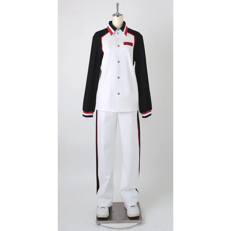 ss13Kuroko No ('S Basketball) Kuroko Tetsuya Jersey Long Sleeve Uniform Cosplay Costumes