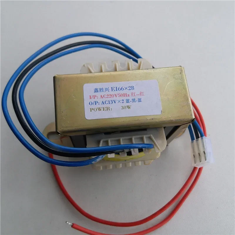 

13V-0-13V 1.15A Transformer 220V 30VA EI66*28 3.96 Terminal Multimedia speaker subwoofer power transformer for Edifier c1 c2