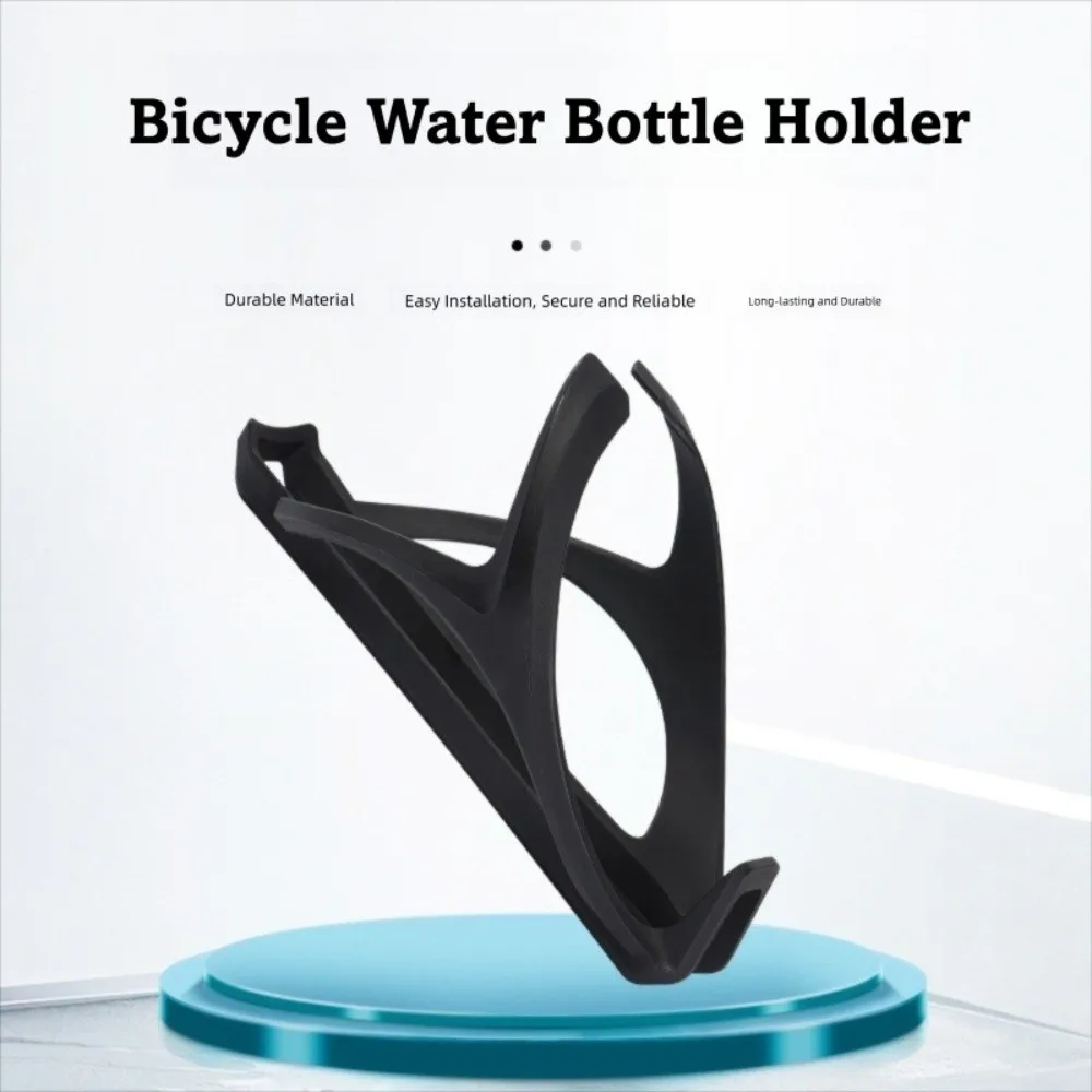 

High Quality Black Water Cup Bracket Plastic Lightweight Kettle Stand with Screws Drink Bottle Rack Cycling Accessories