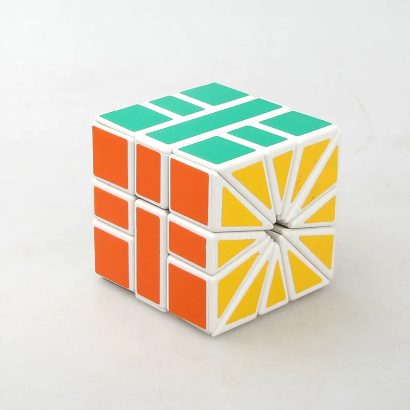 Nowa 3x3 SQ2 magnetyczna magiczna kostka SQ-2 kostka bezklejowa kwadratowa 2 Puzzle zabawki edukacyjne kostka 3x3x3 prezenty dla dzieci magnetyczne