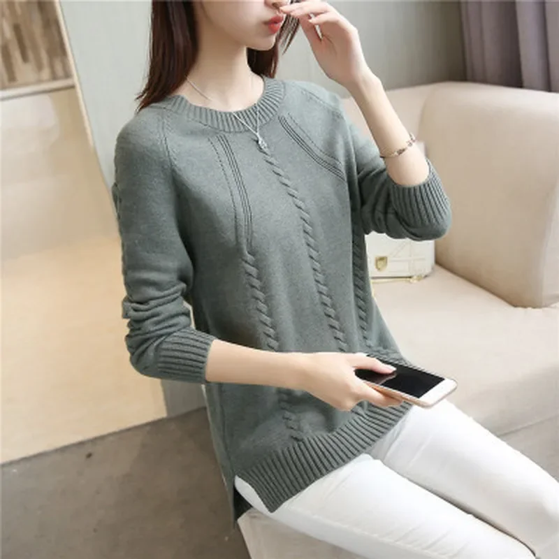 Suéter quente casual feminino, agradável, barato, por atacado, verão, venda quente, nova moda, 2018, L256
