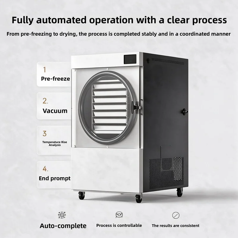 Automatic Freeze Pet Food Household Small And Medium-sized Intelligent Dryer Cosmetics Freeze-dried Powder Freeze Dryer