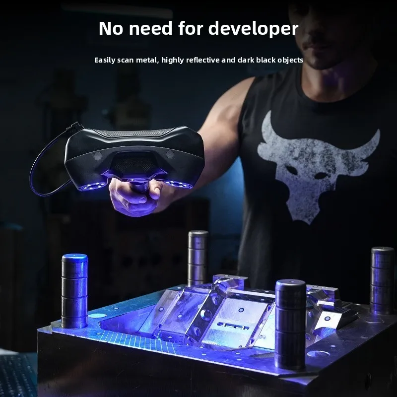 Wireless 3D Scanner High Precision Handheld for Reverse Engineering Industrial Inspection