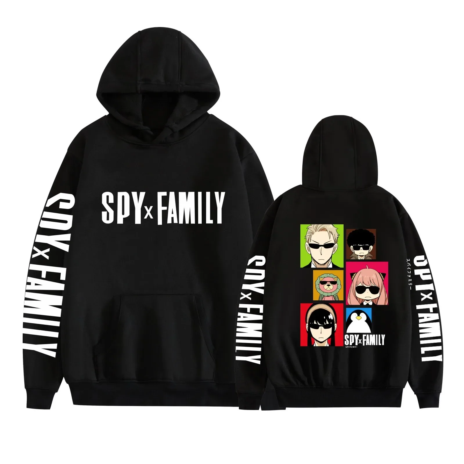 Spy X Family Anime Printed Women's Hoodie Sports Fashion Urban Street Casual Clothing Simple Creative Loose Youth Fashion