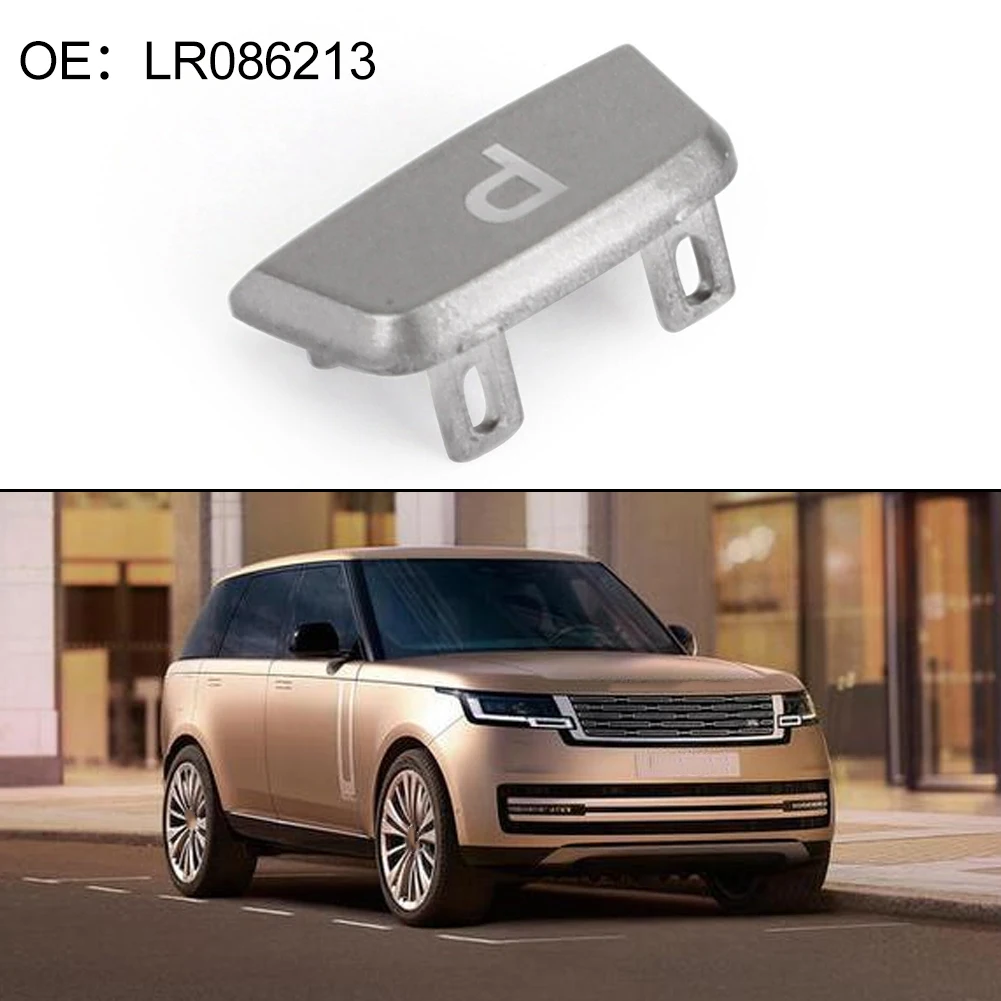 Car Gear Lever Auto Parking Button Cap Letter P Button Cover Replacement For Range Rover Sport 2014-2020 LR086213 Car Supplies