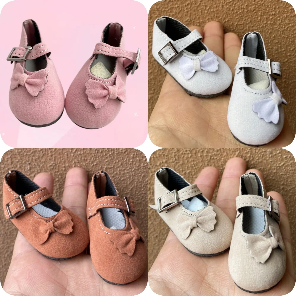 Neue 5,7 cm weiche süße Puppen-Ballerinas – Mary Jane für 1/4 Skala, 32 cm Paola Reina Corolle Mia Puppen, süße 1:4 Schuhe, Mädchen-Geschenk