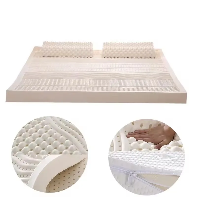 Colchón De Cama firme De espesor, Colchones De látex Natural De Tailandia Molblly De alta calidad, muebles De Cama para dormir con núcleo De lujo