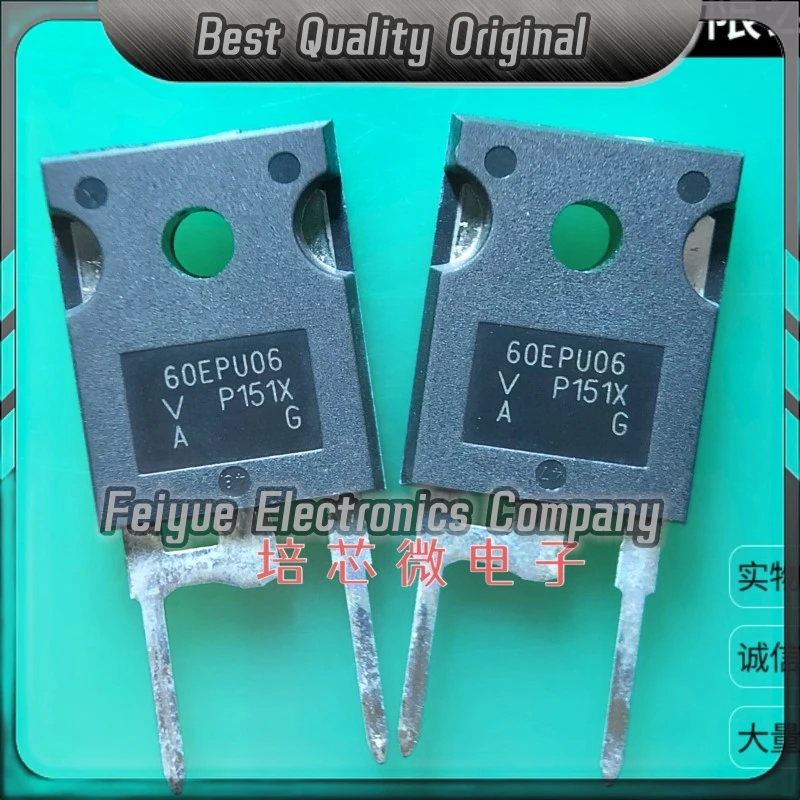 5PCS-20PCS  60EPU06 60EPU06PBF TO-247 600V 60A  Best Quality Imported Original