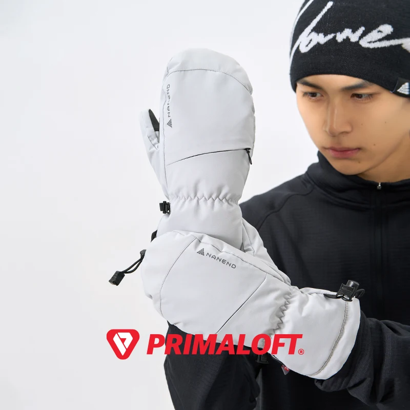 Ski gloves snowboard ski gloves wear-resistant waterproof warm men's and women's skiing equipment