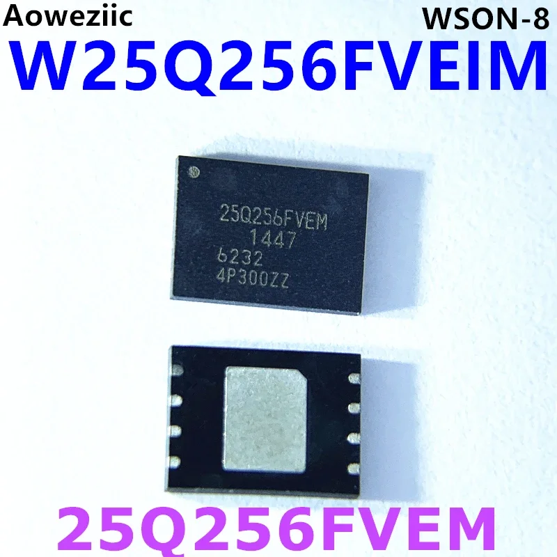 W25Q256FVEIM WSON-8 25Q256FVEM 256Mbit Serial Flash Memory IC