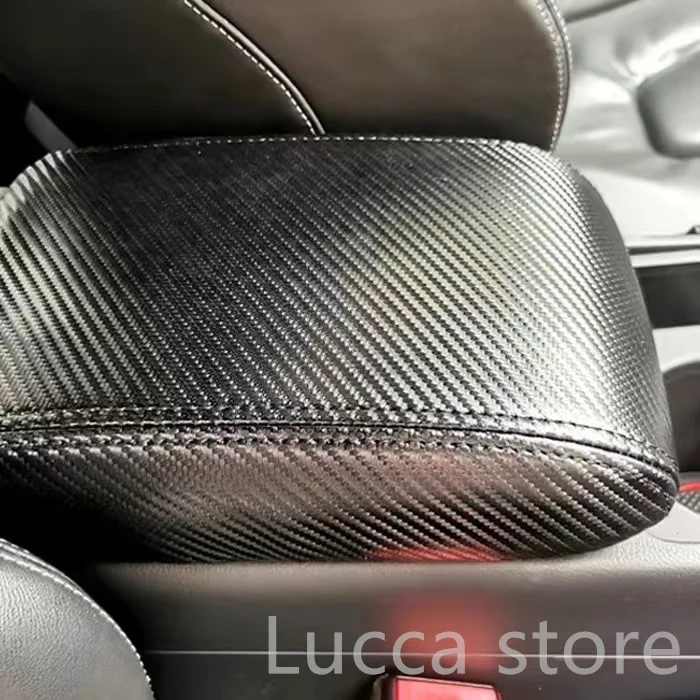 Reposabrazos Central de cuero para Audi, caja de protección, accesorios de modificación, urdimbre de ante superior para A3, A4, A5, A6, A7, Q3, Q5