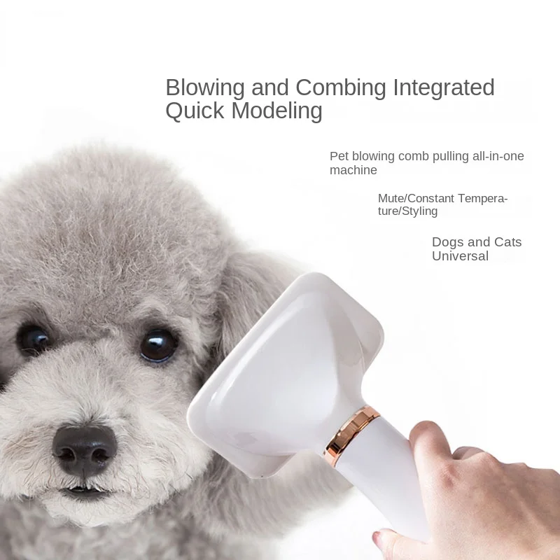 Pet Hair Dryer Pulling Hair One-Piece Blowing  Large Dog Comb  Miracle Baby Sponge Quick-Drying