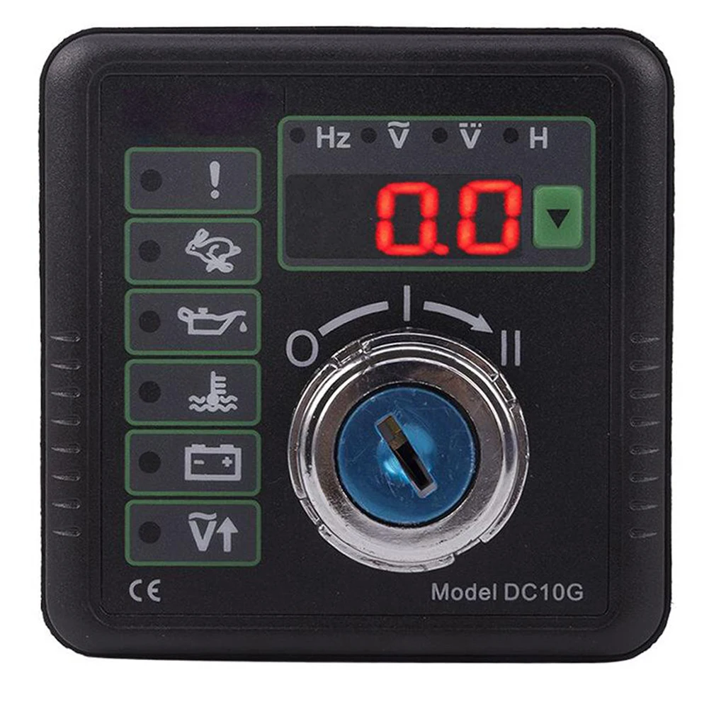 DC10G DC10K Generator Engine Control Panel ABS Material For Multi Function Manual Stop With LED Display And Protection