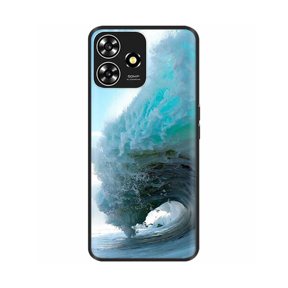 For ZTE Blade V50 Smart Case Protective Shell For ZTE V50 Design 4G Luxury Painted Soft Cases For ZTE Axon 50 Lite Cover Fundas