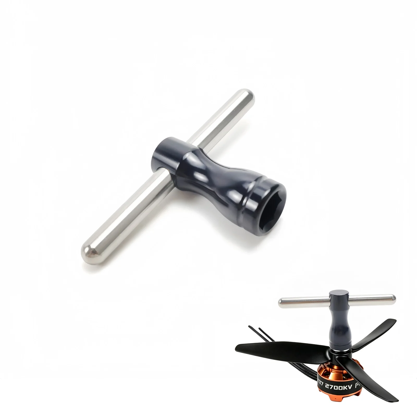 High quality alloy M5 Screw Wrench Propeller Quick Release T-Socket For RC Drone FPV 2205/2207 motor Quadcopter Multicopter