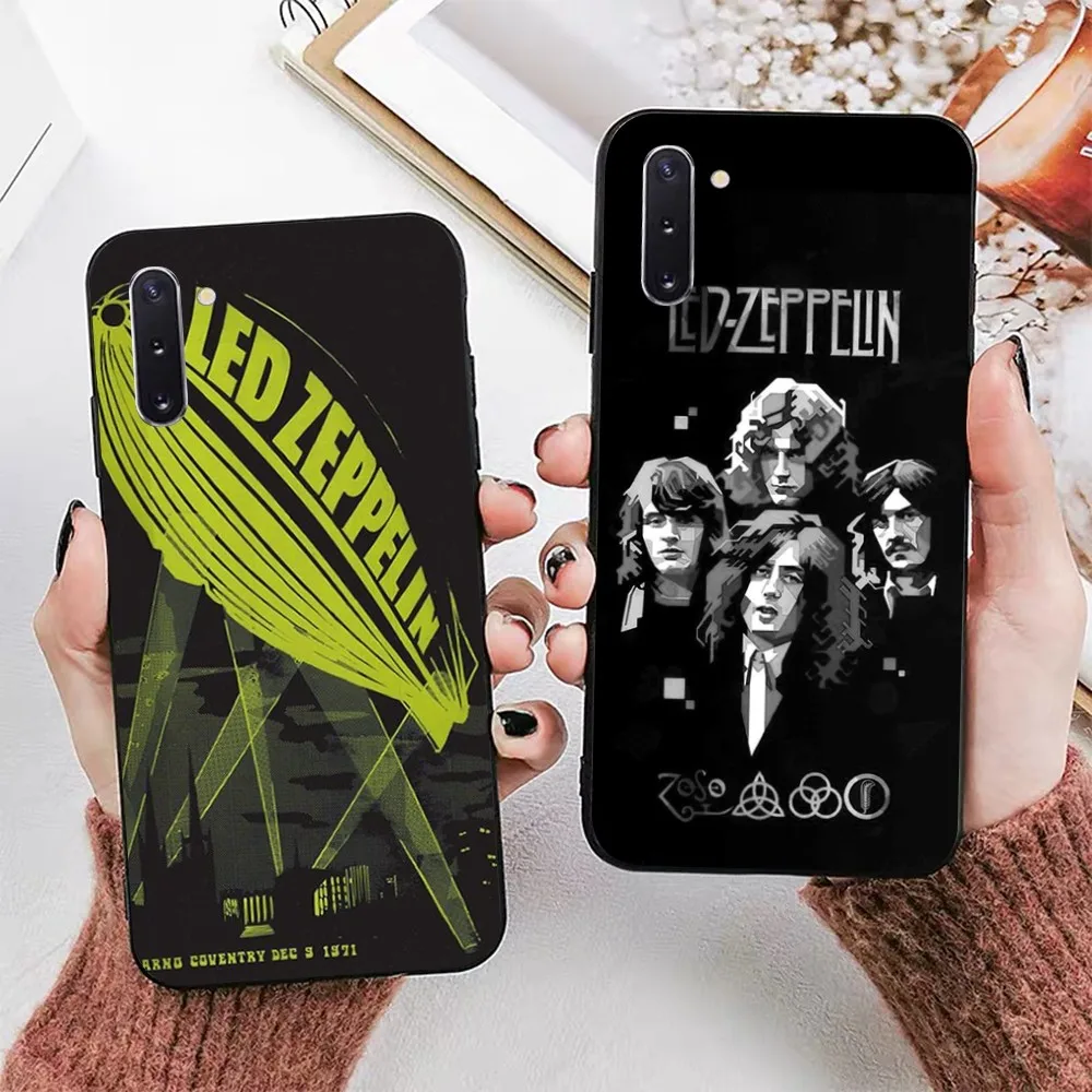 Cool L-Led Band Z-Zeppelin Phone Case For Samsung Note 8 9 10 20 pro plus lite M 10 11 20 30 21 31 51 A 21 22 42 02 03