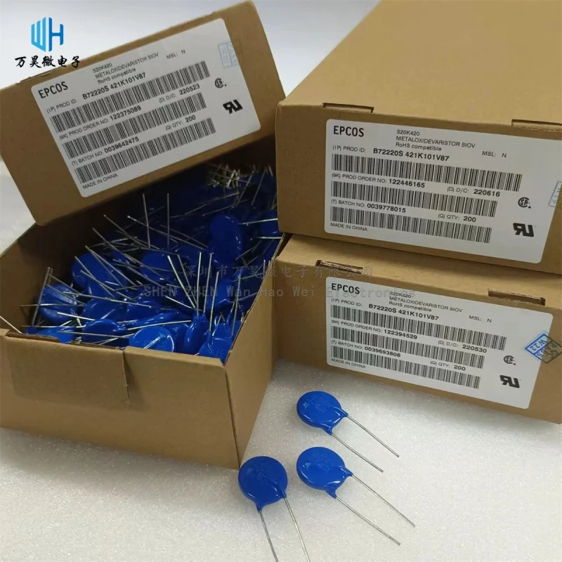 

10PCS/LOT New original EPCOS TDK varistors S05K275 S07K275 S10K275 S14K275 S20K275 K300 275VAC 300VAC MOV Surge Absorber