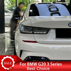 Car Lights for G20 2019-2024 3 Series 320i 325i LED Auto Taillights Assembly Upgrade White GTS Design Dynamic Lamp Accessories