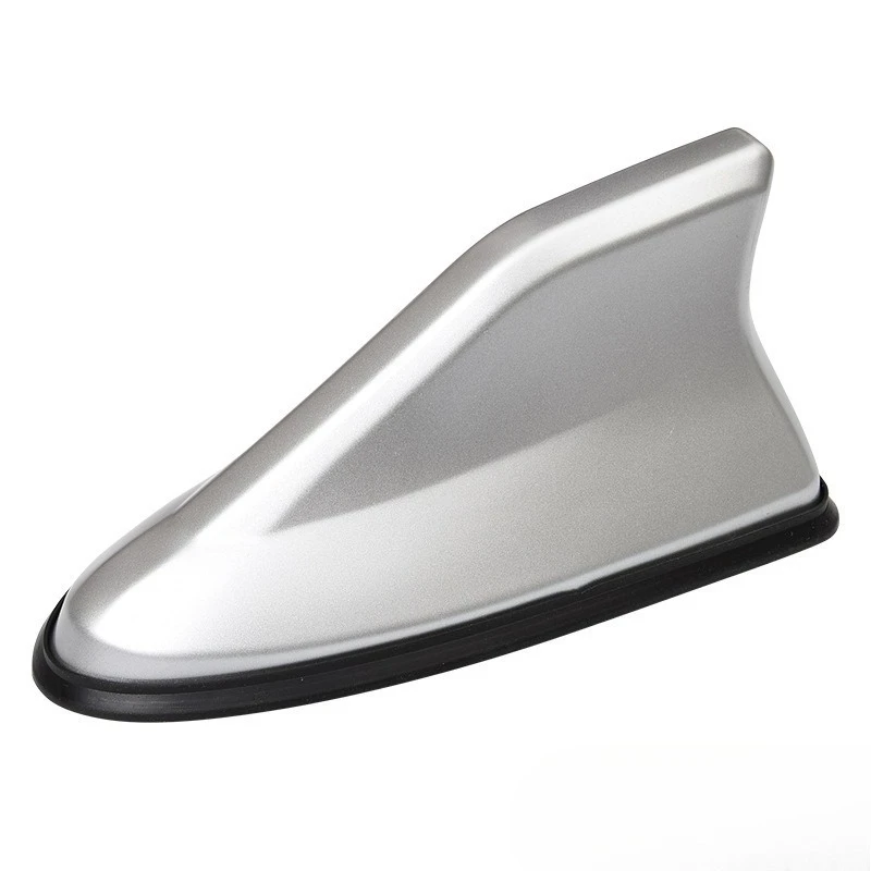 Universele Carbon Fiber Look Autodak Top Mount Haaienvin Antenne Antenne Toppers Autoradio AM FM Antenne Signaalversterker Antenne
